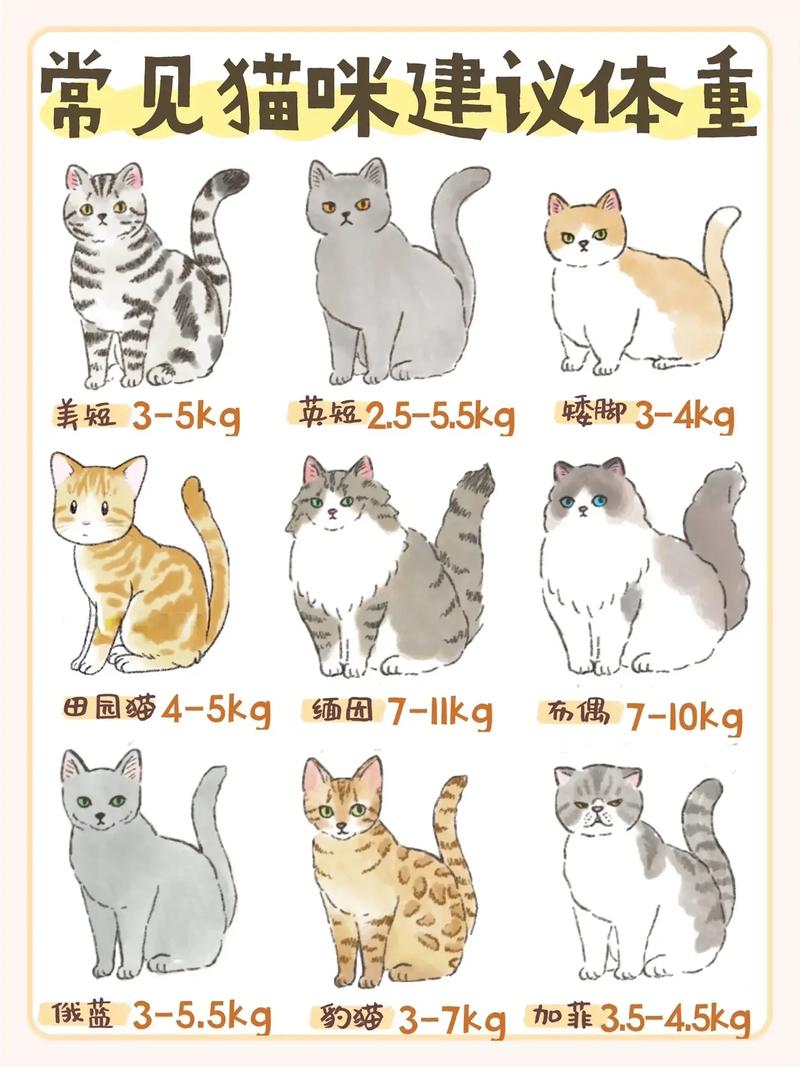 解析“猫咪体重对照表”你不知道的事-第7张图片 解析“猫咪体重对照表”你不知道的事-第7张图片