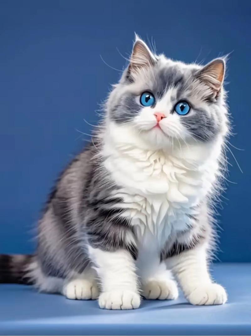 蓝眼睛的猫/纯白长毛蓝眼睛的猫-第3张图片 蓝眼睛的猫/纯白长毛蓝眼睛的猫-第3张图片