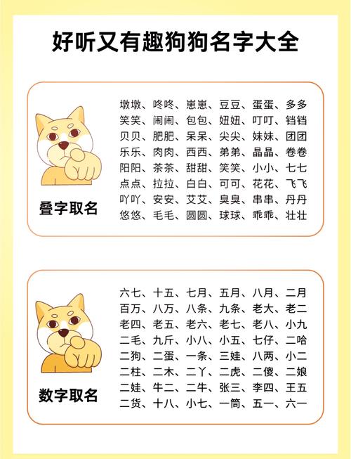 有创意的狗狗名字/有意思的狗狗名字-第3张图片 有创意的狗狗名字/有意思的狗狗名字-第3张图片