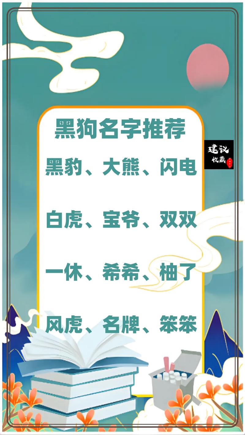 黑狗狗取名字带财运/黑狗狗取名字大全-第3张图片 黑狗狗取名字带财运/黑狗狗取名字大全-第3张图片