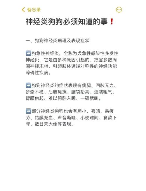 狗狗急性神经炎的症状/狗狗神经炎的症状视频-第7张图片 狗狗急性神经炎的症状/狗狗神经炎的症状视频-第7张图片