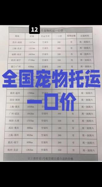 狗狗空运怎么收费-狗狗空运大概要多少钱?-第2张图片 狗狗空运怎么收费-狗狗空运大概要多少钱?-第2张图片