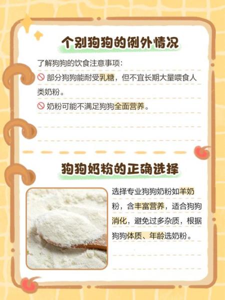 狗狗可以喝人的奶粉吗,狗狗能不能喝人的奶粉-第4张图片 狗狗可以喝人的奶粉吗,狗狗能不能喝人的奶粉-第4张图片
