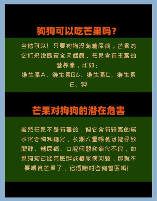 小狗能吃芒果吗/狗吃芒果中毒症状-第5张图片 小狗能吃芒果吗/狗吃芒果中毒症状-第5张图片